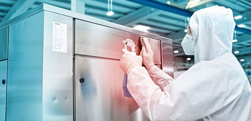 Mit der Markteinführung der leistungsfähigen Ultratemp Prozessthermostate erweitert Lauda sein Leistungsangebot für innovative Temperierlösungen, die die Produktivität und Effizienz in der Biotechnologie, Pharmazie und Industrie weltweit vorantreiben.(Bild:  Lauda)