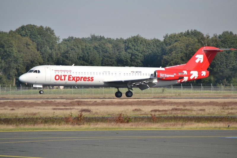Start eines Flugzeugs am FMO. (Bild: FMO Flughafen Münster/Osnabrück GmbH)