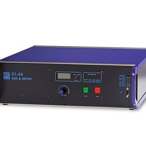 Der Frequenzumrichter 21.48 von Sieb & Meyer wurde von Anfang 2000 bis ca. 2012 verkauft – das Plug & Play-Modell war für bis zu 64 Spindelkennlinien programmierbar.(Bild:  Sieb&Meyer)