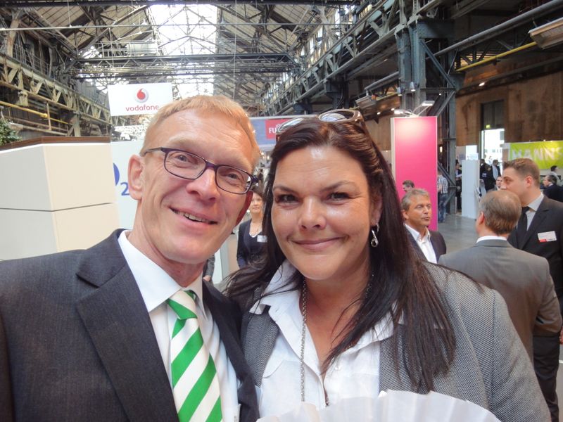 Joachim Stiller und Kirstin Backhausen, Samsung (Archiv: Vogel Business Media)