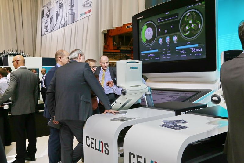 DMG Mori präsentierte auf der Hausausstellung ausserdem vier neue Apps für die Celos Bedienoberfläche. (Bild: Anne Richter, SMM)