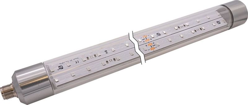 Mit der UV/A-LED-Leuchte EM300U21 hat IPF eine echte Alternative zu konventionellen  UV-Leuchtstofflampen ins Programm aufgenommen.  (Bild: IPF Electronic GmbH)