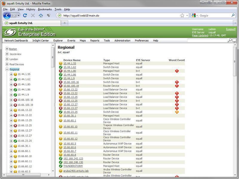 Die Explorer-Ansicht bietet den Administratoren die Option, einen Drill-Down auf einzelne Gerätekomponenten durchzuführen. (Archiv: Vogel Business Media)