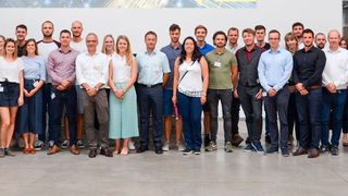 Die Teilnehmer des 4. Logistics Innovation Day konnten im Technologiezentrum von SSI Schäfer die Umsetzung von Logistikinnovationen aus erster Hand erleben. (SSI Schäfer)