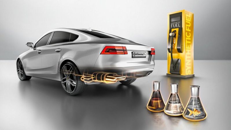 Laut Aussage des Umweltverbandes sind E-Fuels für Autos nicht die Lösung.(Bild:  Continental)
