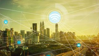 Wie Städte in vierzig Jahren aussehen könnten, zeigt Schneider Electric in seiner interaktiven Infografik. (©jamesteohart - stock.adobe.com)