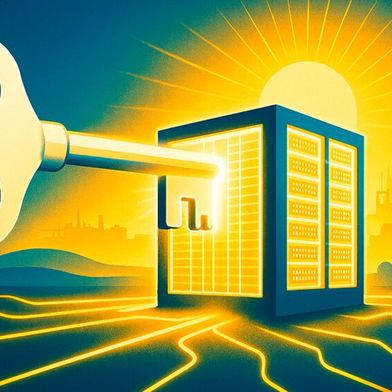 Der Schlüssel für die Zukunfsbranche Datacenter ist genügend Strom, am besten Grünstrom. Ohne die Rechenzentren keine KI, keine prosperierende Industrie. Die Suche nach Lösungen, Strategien und politischen Rahmenbedingungen läuft.  (Bild: Gemini / KI-generiert)
