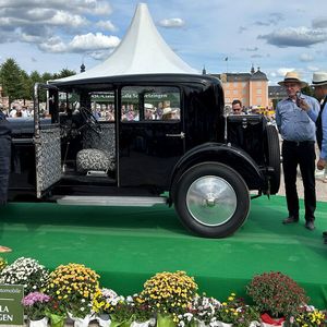 Gewinner von Platz 2 der FIVA-Altersklasse C (1919 bis 1929) und der International Design Trophy: Voisin C11 Chartreuse aus dem Jahr 1927. (Bild: Peter Diehl)