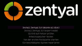 Zentyal ist eine der Linux-Alternativen zum SBS-Server von Micrososft und lässt sich schnell und einfach über einen Assistenten installieren. (Bild: Joos)
