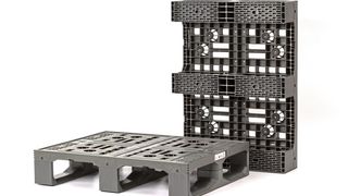 Die KDP, die „Kunststoff Düsseldorfer Palette“ von Walther Faltsysteme, soll als Halbpalette innerhalb der nächsten Jahre sämtliche Holzpaletten bei Aldi Nord und Süd ersetzen. (Walther Faltsysteme)