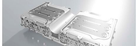 Lightweight components produced by GF enable manufacturers to integrate added functions like cooling systems in battery housings. Lightweight components produced by GF enable manufacturers to integrate added functions like cooling systems in battery housings.