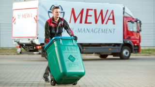 Mewa Textil-Service hat RS Kunststoff, den Hersteller der Mewa-Sicherheitscontainer Sacon, übernommen. (Mewa)