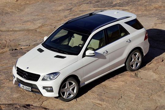 Gewinner bei den Geländewagen: Mercedes M-Klasse (Mercedes)