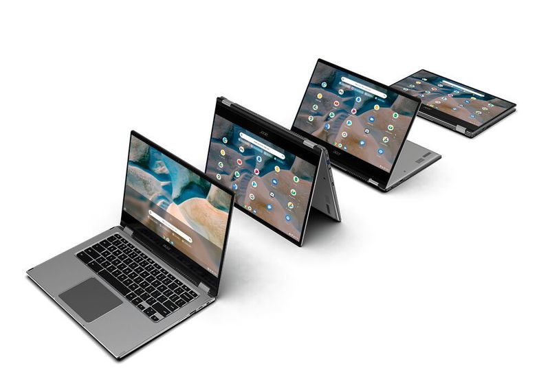Das 14 Zoll große Chromebook Spin 514 basiert auf einer AMD-Ryzen-3000C-Plattform. (Acer)