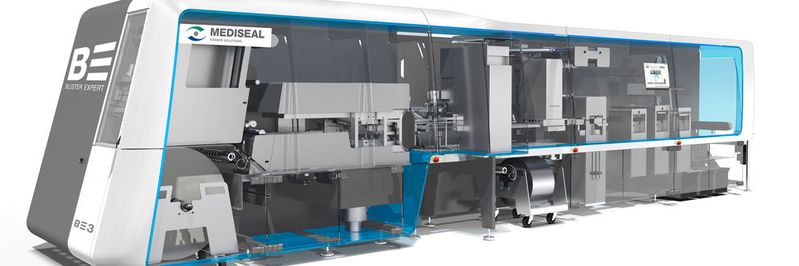 Die Front der Maschine ist komplett durchsichtig. Auch bei geschlossener Front, wie im Bild, ist der gesamte dahinterliegende Raum zu sehen.(Bild:  Hecker)