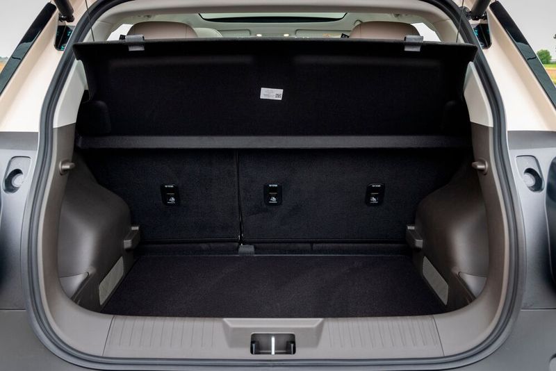 Ordentlich: Der Kofferraum des Aion UT kann 440 Liter Gepäck aufnehmen (Bild: GAC)