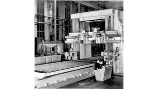 Für seine Großwerkzeugmaschinen, wie hier eine Hobelmaschine aus den 1950ern, ist Waldrich Siegen weltweit bekannt.  (Waldrich Siegen)