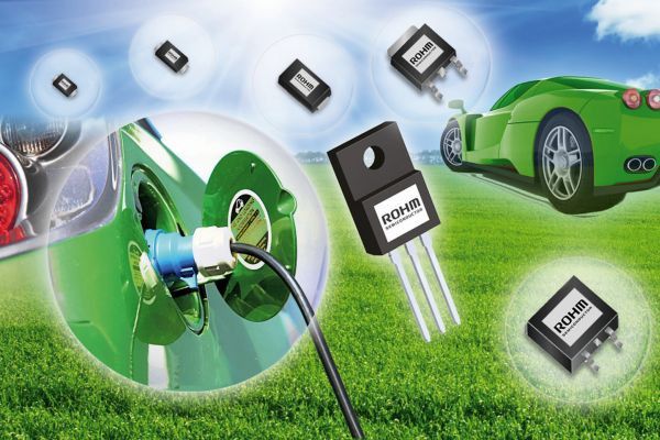 Low-IR-SBDs: Die niedrigsten IR-Werte der Industrie erzielt die neue Serie mithilfe eines besonderen Metalls, das für Umgebungen mit hohen Temperaturen optimiert ist.  (Bild: ROHM)