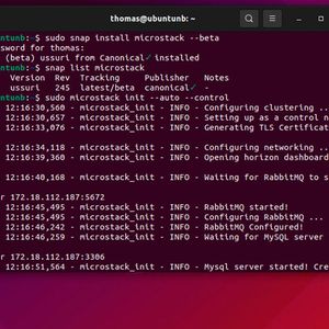 OpenStack kann auch über MicroStack schnell und einfach installiert werden. (Bild:  Joos)