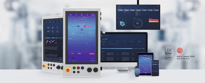 EDNA ist ein modulares Software-Ökosystem aus miteinander verbundenen Software- und Maschinenkomponenten für die Etablierung von Industrie-4.0- Lösungen.  (Emag)
