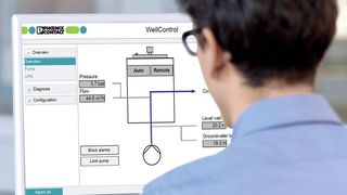 Um die Abwasserent- und Wasserversorgung zu sichern, ist eine Überwachung der dezentralen Gewerke notwendig. Per Funktechnik lässt sich die Anbindung bis in die Leitwarte einfach realisieren. (Phoenix Contact)