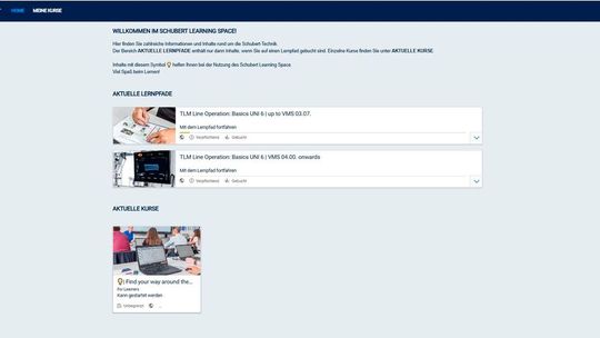 Schubert Learning Space – Das Lernportal der Schubert Group(Bild:  Gerhard Schubert GmbH)