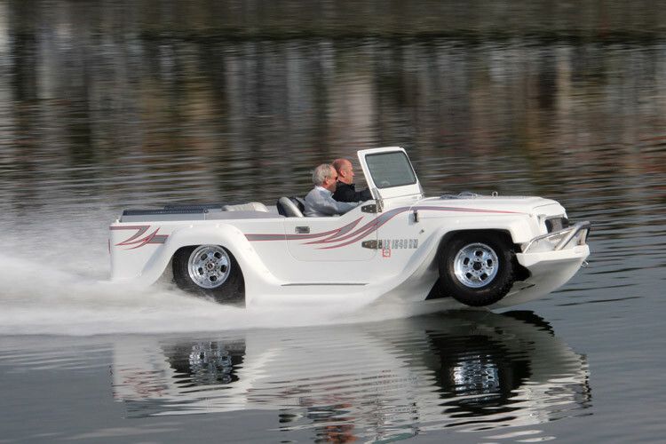Anders als das vor Jahren in Deutschland entwickelte Amphicar ist das Watercar eben nicht nur ein Schwimmwagen mit abgedichteter Karosserie und einer Schiffsschraube am Heck. (Foto: sp-x)