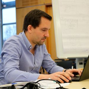 Das Team um Co-Founder Dennis Metz belegte den ersten Platz des Hackathons. 