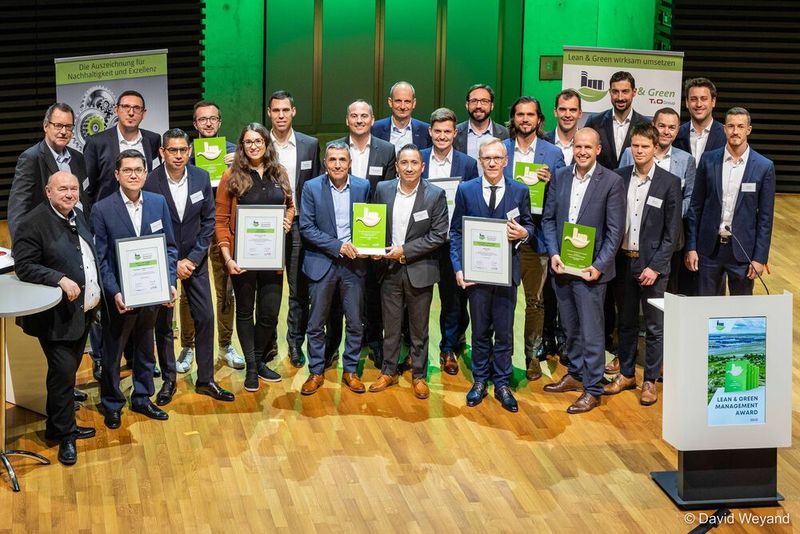 Die Gewinner der Lean & Green Management Awards 2022 auf einen Blick. (Bild: David Weyand)