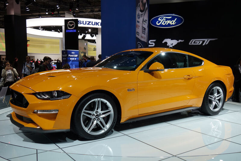 Der Mustang bekommt mehr Leistung und zusätzliche Fahrerassistenzsysteme. (Wehner / »kfz-betrieb«)