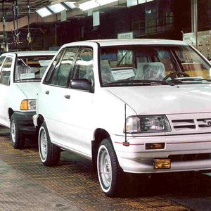 1995 ging der Kia Pride an den Start.(Bild:  Kia UK)