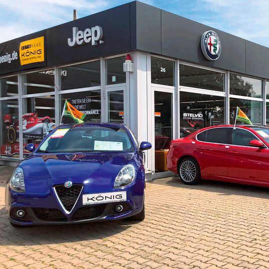 Das Autohaus König hat zwei neue Standorte in Erfurt und Jena. Das Autohaus König hat zwei neue Standorte in Erfurt und Jena.