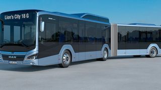 MAN zeigt seine neue Stadtbusgeneration Lion´s City mit neuen Antriebskonzepten. (MAN)