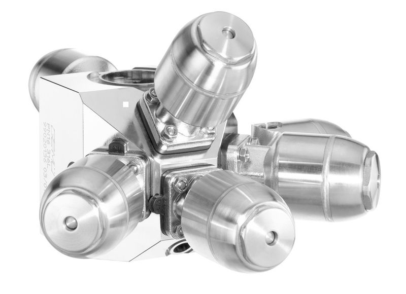 Sterile Multi-port Valve Systems from Gemü (Picture: Gemü)