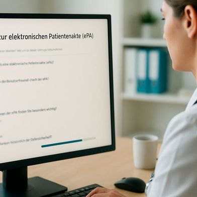 Die KBV hofft auf praxisnahes Feedback zur elektronischen Personalakte. (Bild: Dall-E / KI-generiert)