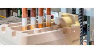 Rheinmetall und Huayu  haben ein neues Niederdruck-Sandgießverfahren entwickelt. (Rheinmetall Automotive)