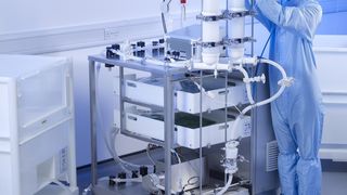 Flexible Automatisierung von Single-Use-Prozessen mit dem Allegro MVP Single-Use-System (Bild: Pall Life Sciences)