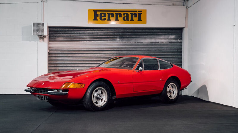 Der Ferrari 365 GTB/4 Daytona Berlinetta wurde im Jahr 1973 gebaut. (Autoren-Union Mobilität/RM Sotheby's)