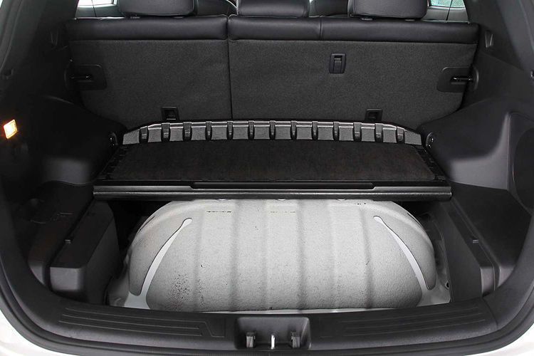 Der Wasserstoff-Tank fasst rund sechs Kilogramm, ... (Hyundai)