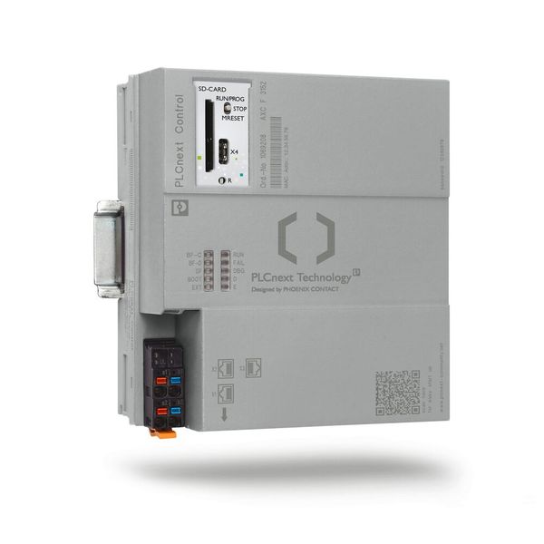 Der AXC F 3152 ist als PLC Next Control für den mittleren Leistungsbereich mit erweiterten Kommunikationsmöglichkeiten konzipiert worden. (Phoenix Contact)