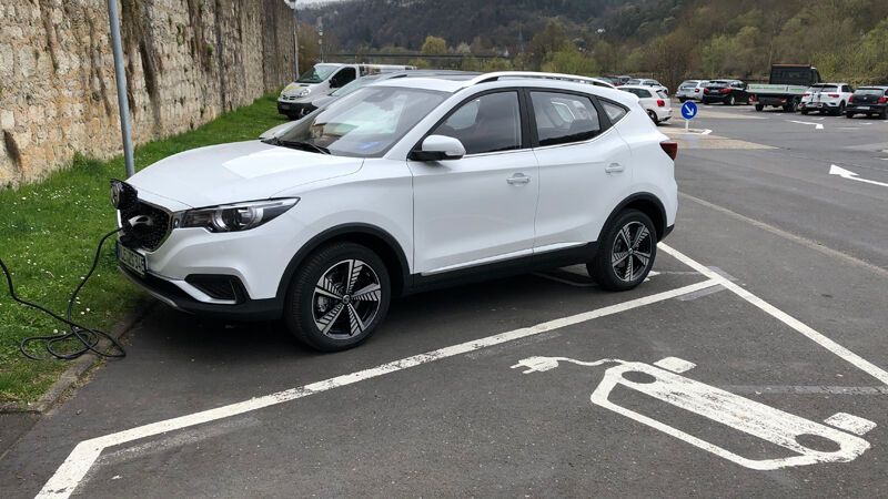 MG ist als Elektroautomarke zurück in Europa. (Bild: Wehner)