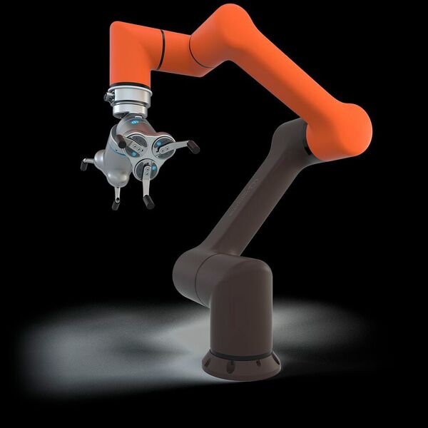 Mit der One-System-Solution von On Robot ist auch der Drei-Finger-Greifer 3FG15 mit den Roboterarmen zahlreicher Hersteller kompatibel. (On Robot)