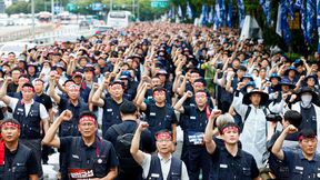On August 21, a strike by 39,000 employees brought production to a standstill at three Hyundai plants in South Korea. (Image:picture alliance / REUTERS | Kim Soo-hyeon)