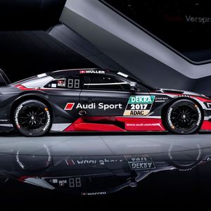 Der Audi RS5 der dritten Generation wurde erstmals parallel zur Serienversion entwickelt.