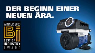 Energieffiezient, flexibel und schon heute für die Herausforderungen von morgen gerüstet: Mit der EtaLine Pro läutet KSB eine neue Ära in der Pumpentechnik ein. (Bild: KSB)