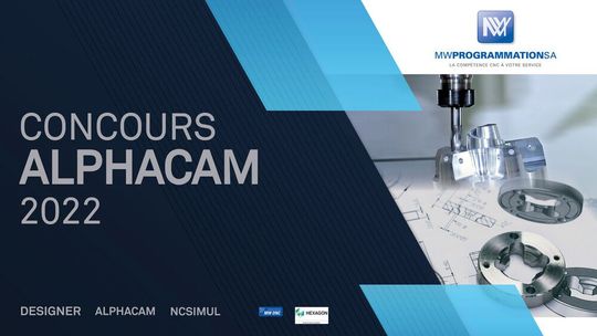 Pour la première fois, MW Programmation SA a mis sur pied un concours ALPHACAM dédié aux apprentis. Pour la première fois, MW Programmation SA a mis sur pied un concours ALPHACAM dédié aux apprentis.
