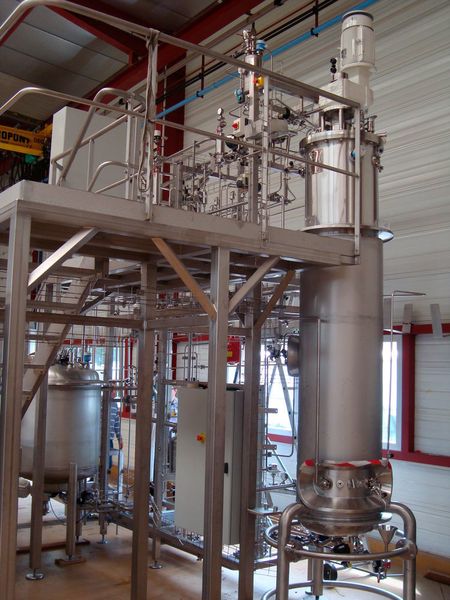 Global Bioenergies is now able to produce isobutene bachtes at its pilot plant located in Pomacle-Bazancourt/France at 99.77% purity. (Picture: Global Bioenergies)