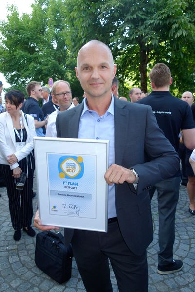 Sein erster öffentlicher Auftritt unter der neuen Samsung Flagge und dann schnappt sich Michael Vorberger auch noch den 1. Platz in der Kategorie 
