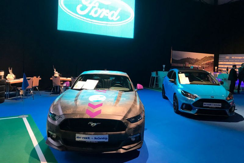 Sehr eindrucksvoll ist auch der Stand vom Ford-Autohaus Ernst + König. (Michel / »kfz-betrieb«)