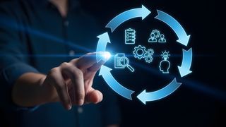 Der Digital Thread verknüpft Daten und Prozesse über den gesamten Produktlebenszyklus – von Engineering und Produktion bis zu Betrieb und Service. (Bild: © JahiPix – stock.adobe.com_KI-generiert)